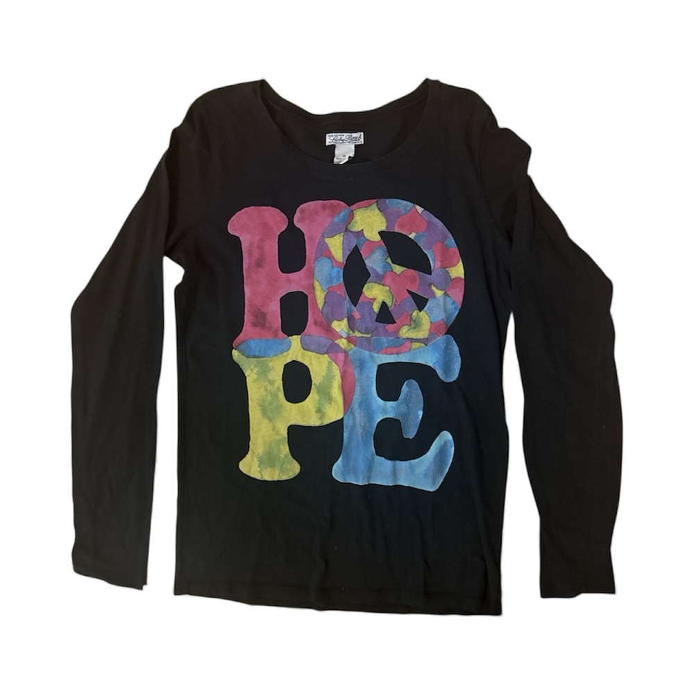 Lucky Brand Black Graphic Tee